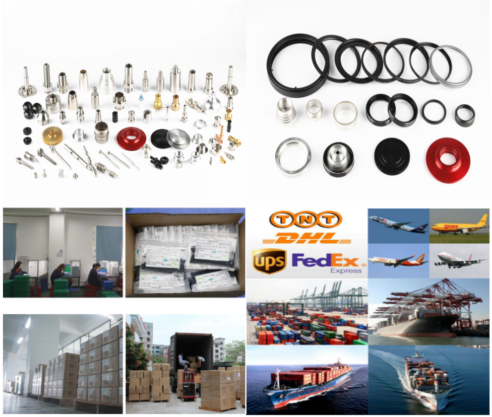 White hollow machine CNC parts