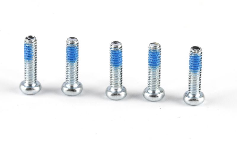 m0.8 vite nylok m1 vite teflon m2 viti a testa piatta Phillips m0.8 nylok screw m1 teflon screw m2 pan head phillips screws