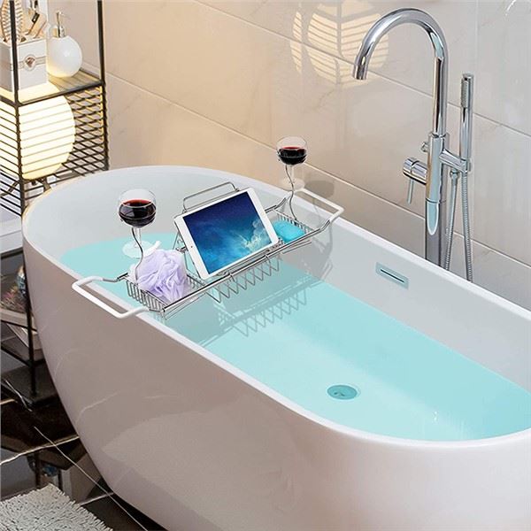 Vassoio per vasca da bagno in acciaio inossidabile